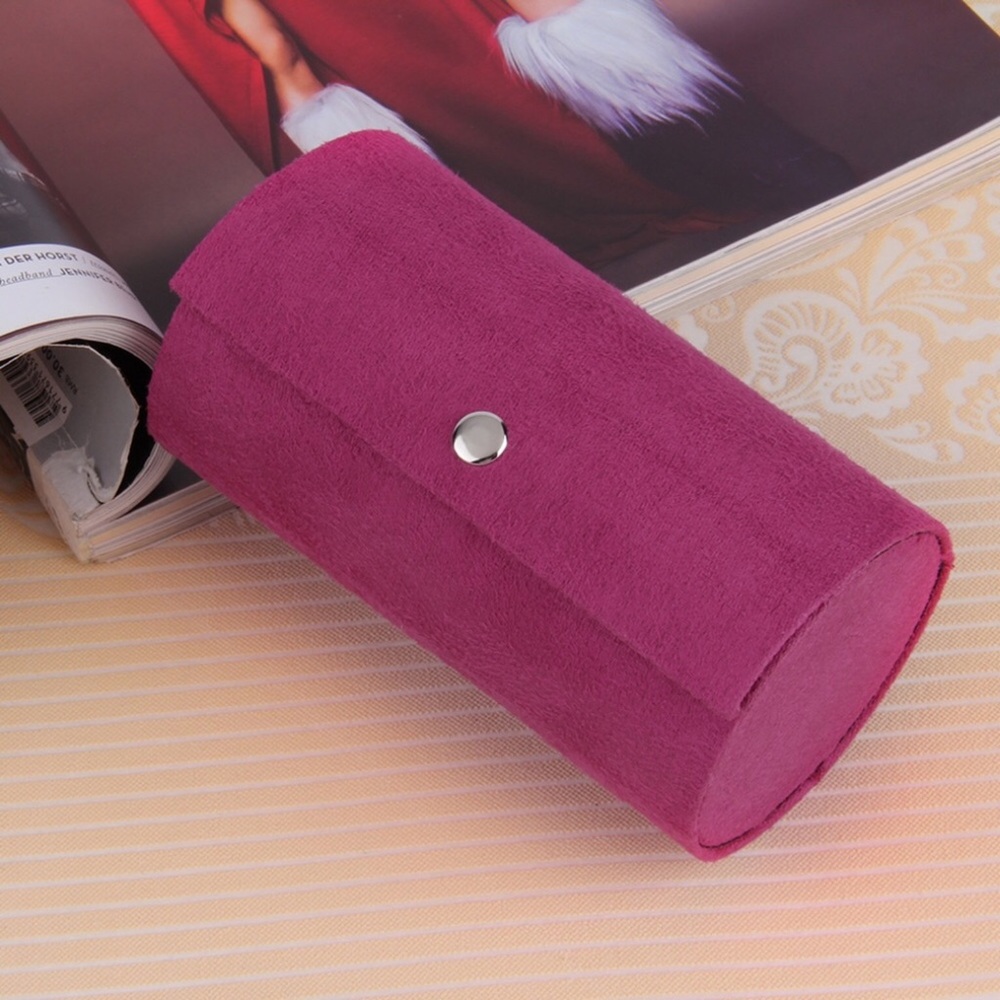 💘NWT Hot Pink Accordion Style Jewelry Case